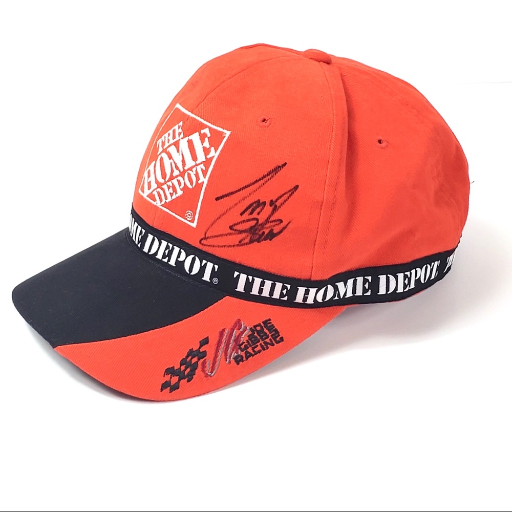 The Home Depot Tony Stewart Signed Hat